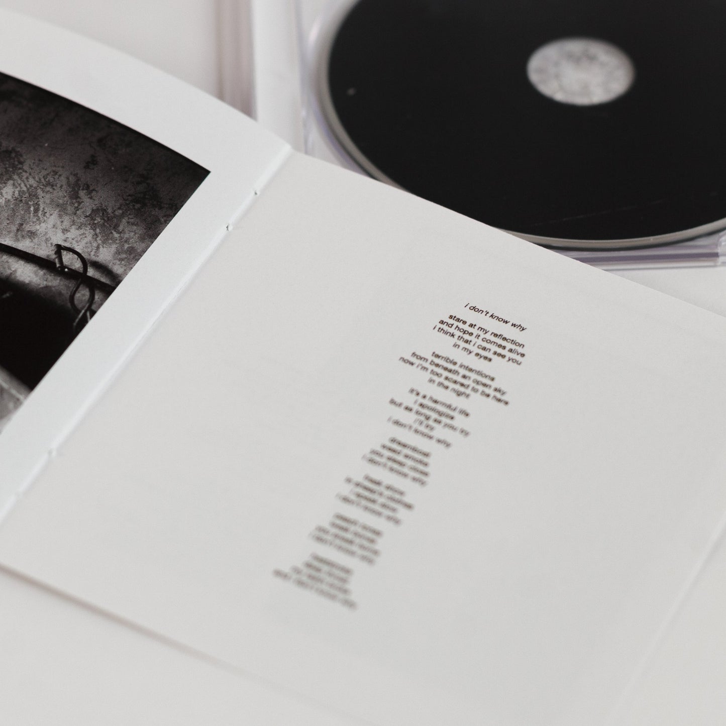 when you run away , do you close your eyes — cd